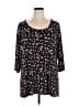 J.Jill Black 3/4 Sleeve Top Size XL - photo 1