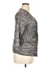 Daisy Fuentes Gray 3/4 Sleeve Top Size XL - photo 4