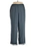 Maya Brooke 100% Polyester Solid Gray Dress Pants Size 14 - photo 1