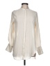 Zara Basic 100% Polyester Ivory Long Sleeve Blouse Size L - photo 1