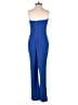 Express Solid Blue Jumpsuit Size 0 - photo 2