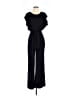 Eliza J Solid Black Jumpsuit Size 4 - photo 1