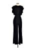 Eliza J Solid Black Jumpsuit Size 4 - photo 2