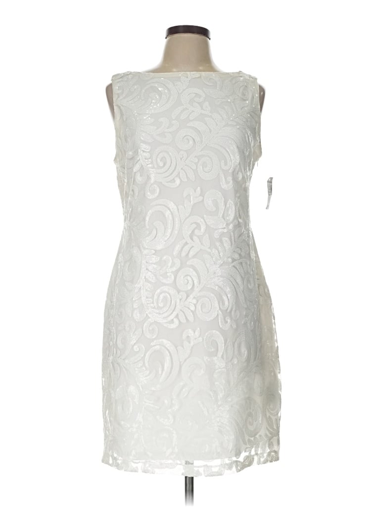 Pre-owned Slny Cocktail Dress In Ivory