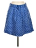 J.Crew Polka Dots Blue Casual Skirt Size 0 - photo 1