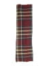 Look Plaid Burgundy Red Scarf One size - photo 2