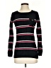 Burton Stripes Black Pullover Sweater Size S - photo 1