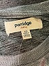 Porridge Metallic Silver Short Sleeve Turtleneck Size XS (0) - photo 7