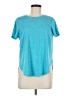 Danskin Now 100% Polyester Color Block Teal Active T-Shirt Size M - photo 1