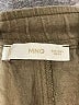 MNG 100% Linen Brown Casual Pants Size L - photo 7