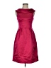Thread Solid Burgundy Cocktail Dress Size 0 - photo 1