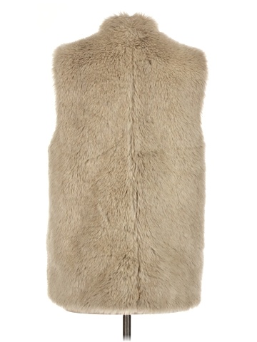 Club Monaco Faux Fur Vest - back