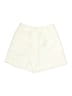 Express Solid Ivory White Shorts Size 10 - photo 1