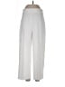 Zara 100% Polyester Solid Ivory Dress Pants Size L - photo 1