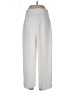 Zara 100% Polyester Solid Ivory Dress Pants Size L - photo 2