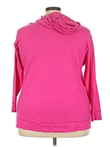Just My Size 3/4 Sleeve Top (view 2)