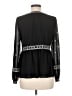Aqua 100% Polyester Black Long Sleeve Blouse Size M - photo 2