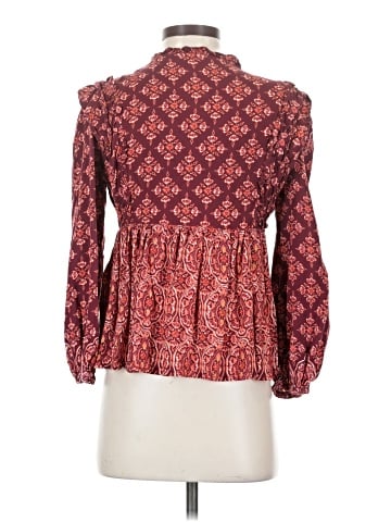 Blue Rain 3/4 Sleeve Blouse (view 2)