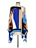 Chico's 100% Polyester Blue Poncho Size S - photo 1