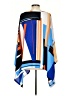 Chico's 100% Polyester Blue Poncho Size S - photo 2