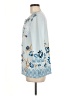 JM Collection Blue 3/4 Sleeve Blouse Size M (petite) - photo 5