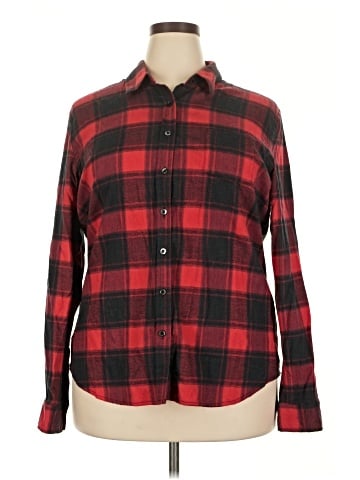 Weatherproof Long Sleeve Button-Down Shirt (view 1)