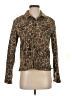 Pam & Gela Animal Print Brown Jacket Size S - photo 1
