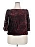 Chico's Red 3/4 Sleeve Top Size L (petite) - photo 1