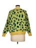 Apparis 100% Polyester Animal Print Yellow Pullover Sweater Size M - photo 2