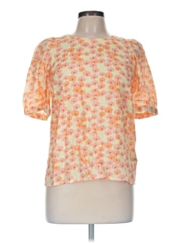 Cecilie Copenhagen Short Sleeve Blouse (view 1)