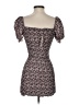 Blush 100% Rayon Tweed Brown Cocktail Dress Size S - photo 2
