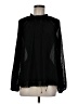 Grade & Gather 100% Polyester Black Long Sleeve Blouse Size M - photo 1