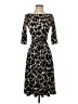 Leota Animal Print Black Cocktail Dress Size XS - photo 1
