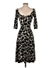 Leota Animal Print Black Cocktail Dress Size XS - photo 2