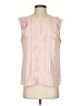Elle 100% Polyester Pink Sleeveless T-Shirt Size S - photo 1