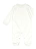 Laughing Giraffe 100% Polyester Solid White Long Sleeve Onesie Size 6-12 mo - photo 1