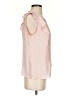 Elle 100% Polyester Pink Sleeveless T-Shirt Size S - photo 4