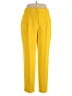 Moschino Couture Yellow Casual Pants Size 16 - photo 1