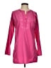 Solumbra Pink Long Sleeve Blouse Size S - photo 1