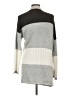 Fable 100% Polyester Color Block Gray Pullover Sweater Size L - photo 2