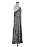 Express 100% Polyester Print Black Casual Dress Size M - photo 4