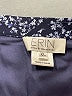 ERIN Erin Fetherston 100% Polyester Paisley Blue Casual Skirt Size XL - photo 4