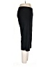 Kenzie 100% Cotton Solid Black Casual Pants Size L - photo 4