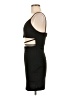 Windsor Solid Black Cocktail Dress Size L - photo 5