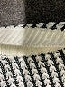 Unbranded 100% Acrylic Houndstooth Ivory Gray Pullover Sweater Size M - photo 7