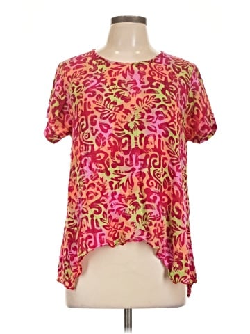 Blue Ginger Short Sleeve Blouse (view 1)
