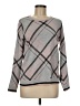 Charter Club Plaid Gray Pullover Sweater Size M - photo 1