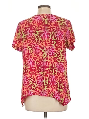 Blue Ginger Short Sleeve Blouse (view 2)