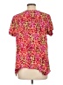 Blue Ginger Pink Short Sleeve Blouse Size L - photo 2