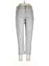 Theory Chevron-herringbone Gray Jeans Size 30 waist - photo 1